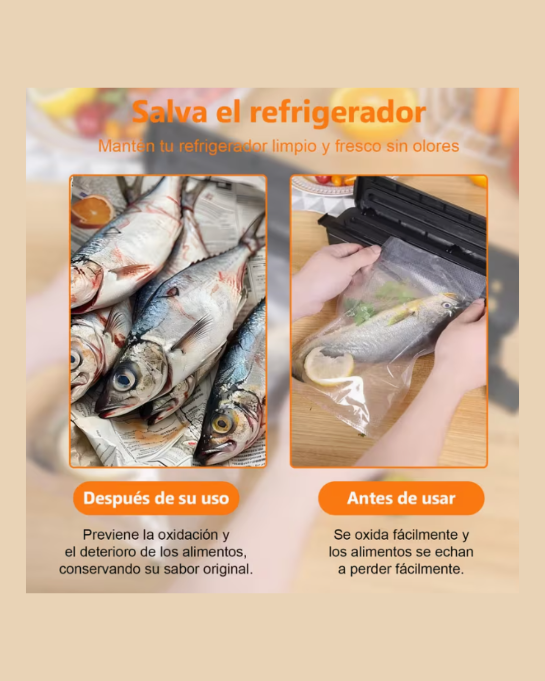 Selladora al Vacío Automática