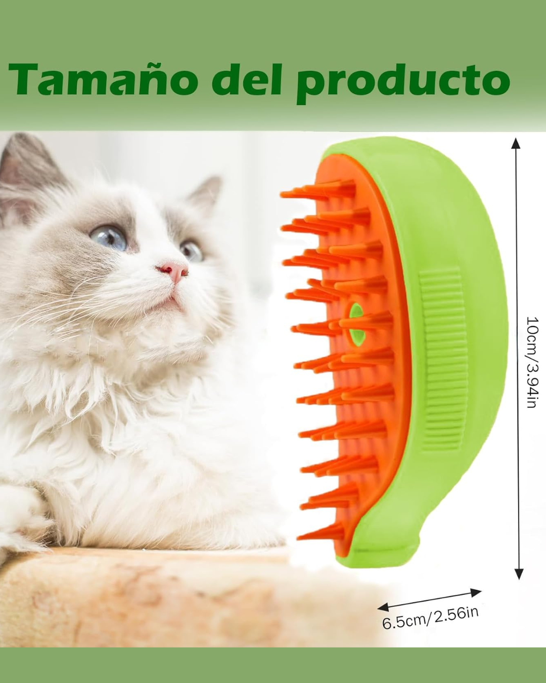 Cepillo de Vapor para Mascotas