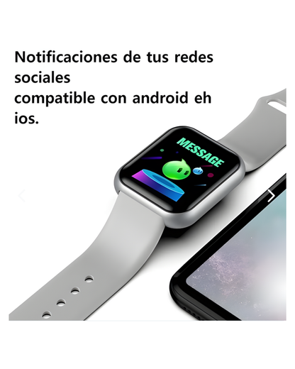 Smartwatch D20 Y68 Reloj Colores