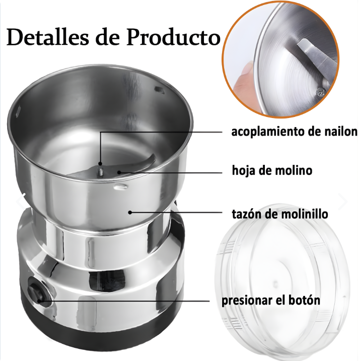 Molino De Cafe Pulverizador De Semillas