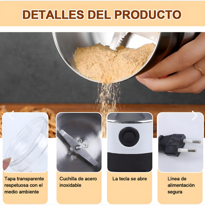 Molino De Cafe Pulverizador De Semillas