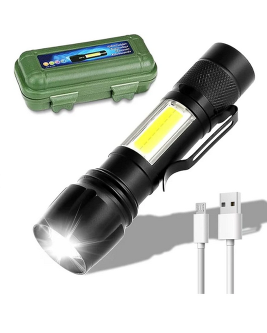 Lampara Tactica Recargable Usb