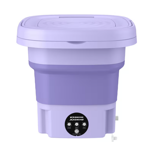 Mini Lavadora Plegable Portátil