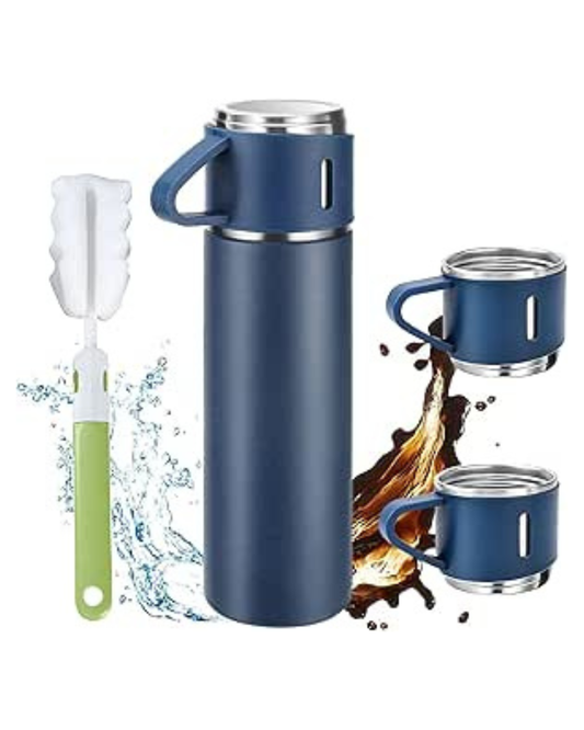Combo Termo: Termo+2vasos+cepillo