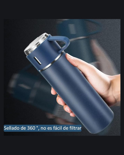 Combo Termo: Termo+2vasos+cepillo